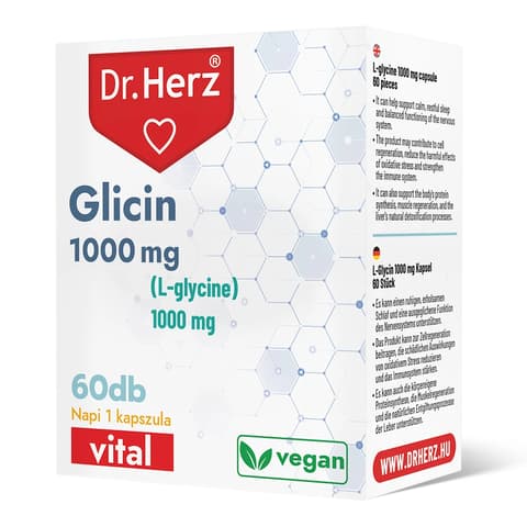 Dr.Herz glicin 1000 mg kapszula 60 db