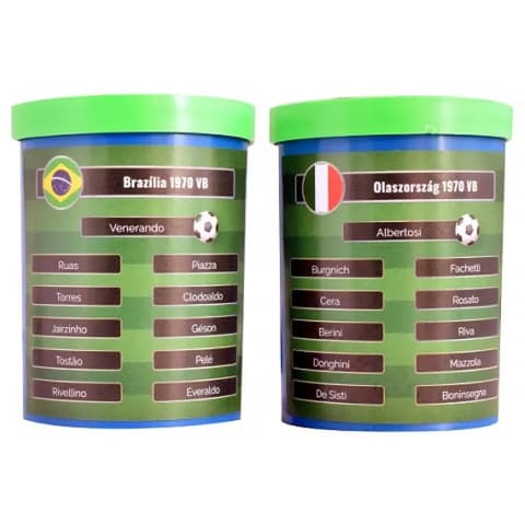 AKTIVSPORT Gombfoci set Játszd újra a VB döntőket 1970
