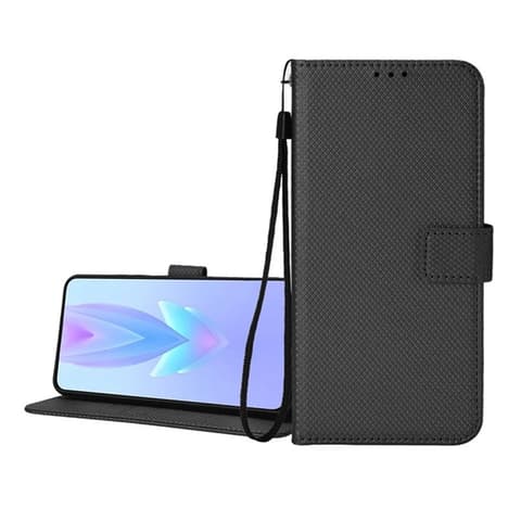 GIGAPACK flip auf die Seite Blühen desktop dauerhaft Hülle kézpánttal xiaomi redmi a5 4g rombusz dachte schwarz