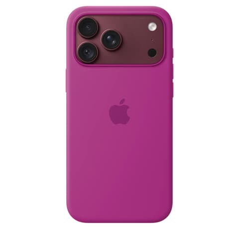 APPLE MagSafe rögzítésű szilikon tok iPhone 18 Pro Max magenta mk904zm/a