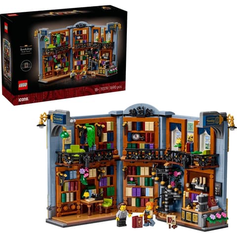 LEGO Icons Könyvesbolt könyvtámasz 11379