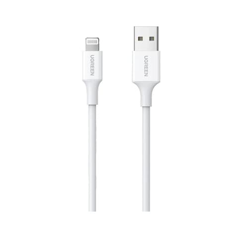 UGREEN USB Lightning Töltő/adat Fehér 1m 20728