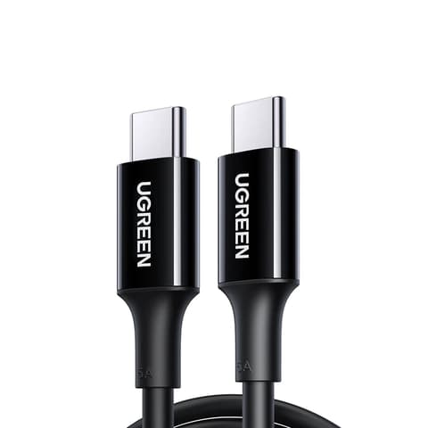 UGREEN USB 2.0 Type C Összekötő PD 100W Fekete 200cm 80372