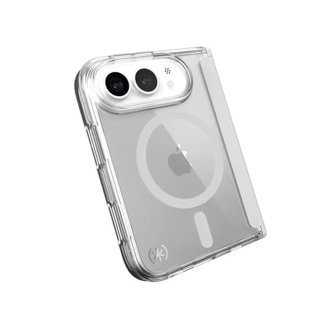 SPECK 151119-5085 Presidio Perfect Clear Fold MagSafe Case iPhone Duo transparent
