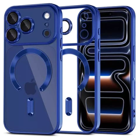 TECH-PROTECT Magflex MagSafe case iPhone 17 Pro Max / iPhone 18 Pro Max sjajno deep blue
