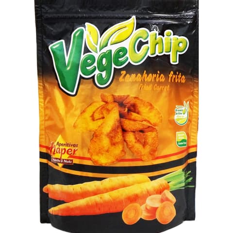 VEGECHIP Zöldségchips sárgarépa 70 g