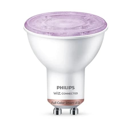 PHILIPS Spot intelligente Glühbirne Smart WiZ GU10 4.7/50W RGB 929002448421