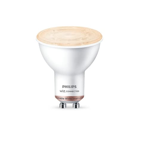 PHILIPS Spot intelligente Glühbirne WiZ GU10 4.7/50W kalt Warm Weiß 929002448321