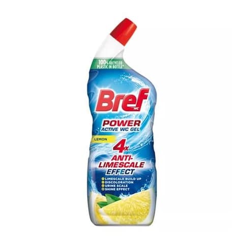 BREF Power Active WC cleaner gel 750 ml citrus