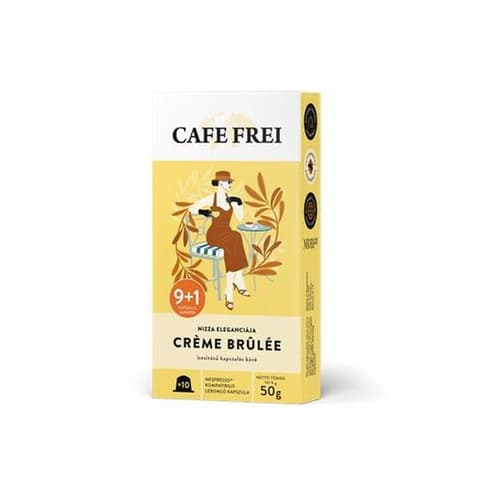 CAFE FREI Creme Brulée Nespresso compatible coffee capsule 9+1 pcs