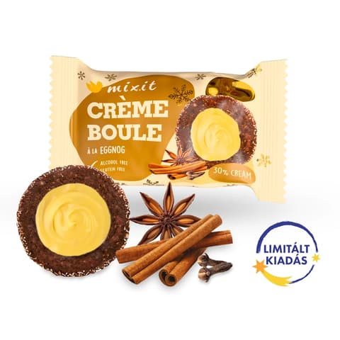 MIXIT Töltött datolyagolyó Creme Boule a la Tojáslikőr 30 g