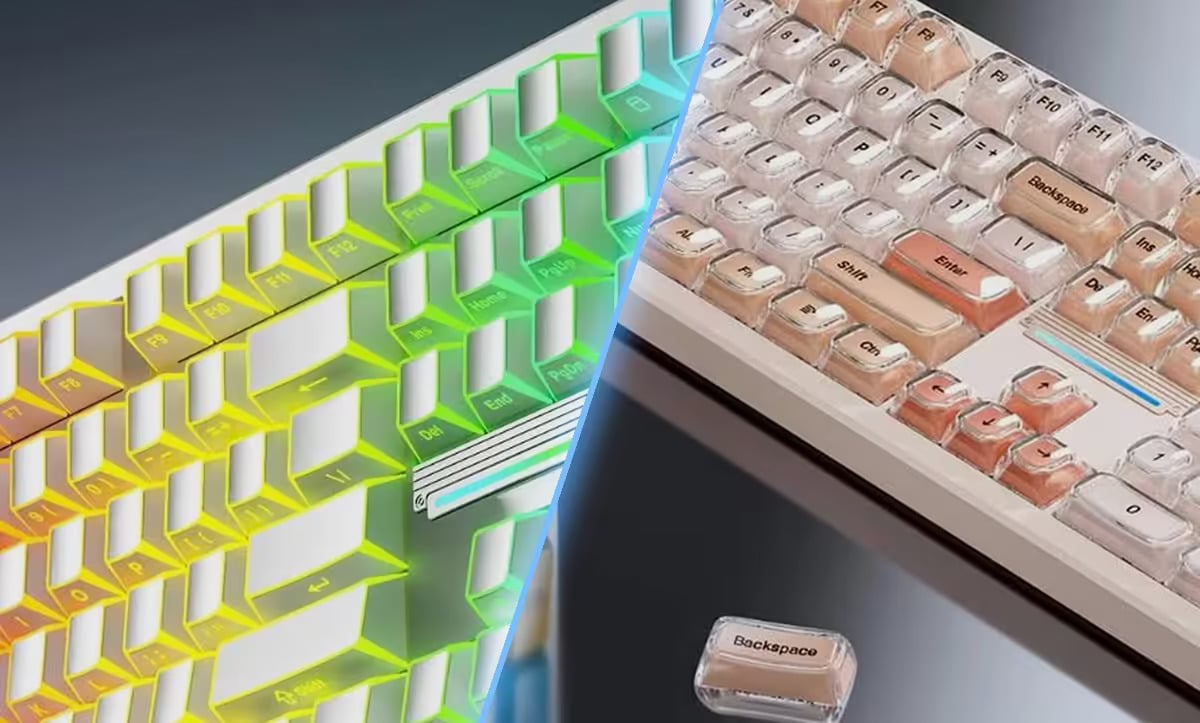 Teljes méretű, 8000 Hz-re képes vezeték nélküli mechanikus gamer billentyűzetekkel rukkolt elő a HP