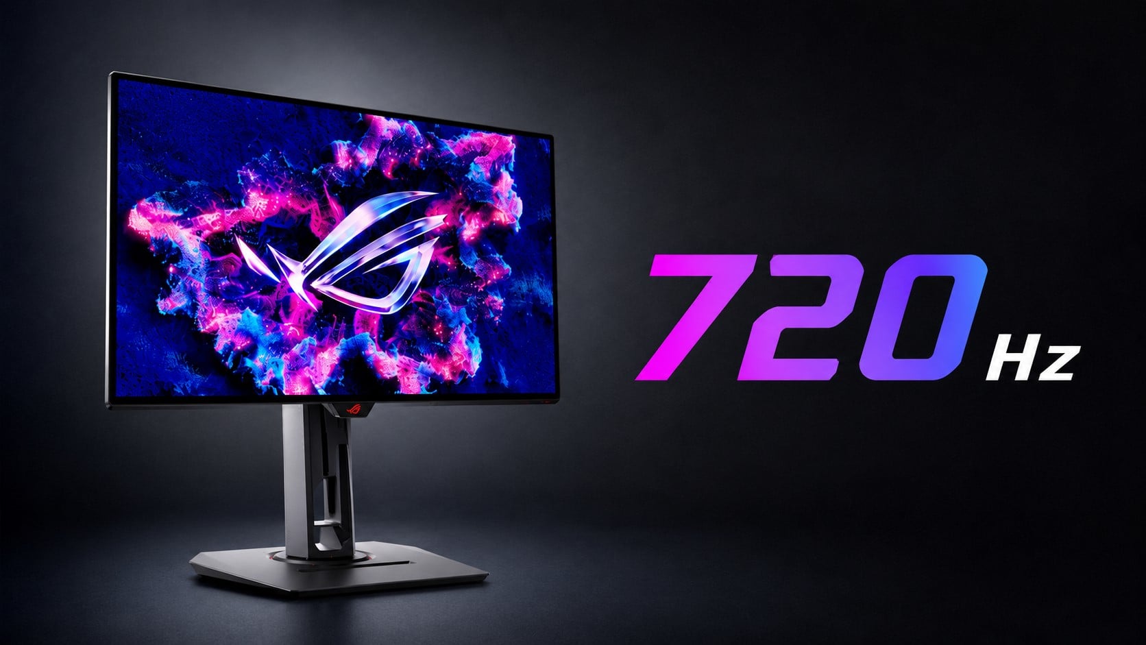 Kiderült, mikor érkezik és mennyibe kerül az ASUS RoG Swift OLED PG259QWS Ace, az első 720 Hz-es Full HD OLED gamer monitor