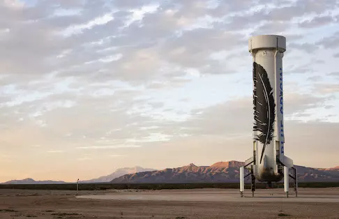 Száz kilométereset ugrott a Blue Origin rakétája