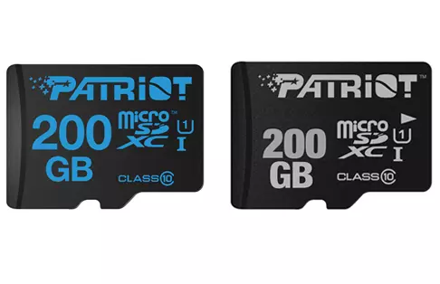 Jönnek a Patriot 200 GB-os microSDXC memóriakártyái