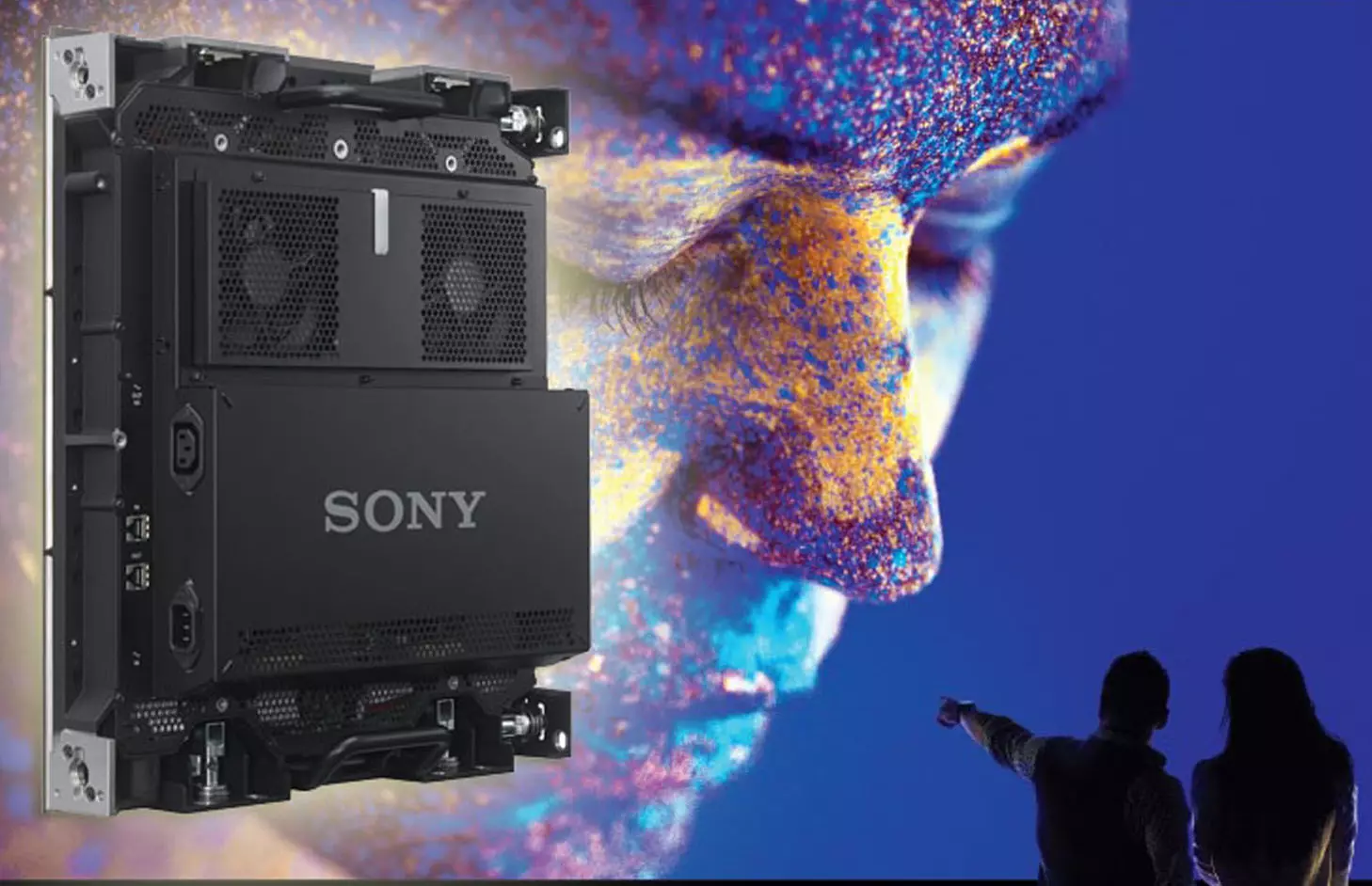 CES 2017: Lenyűgöző videófal a Sony standján
