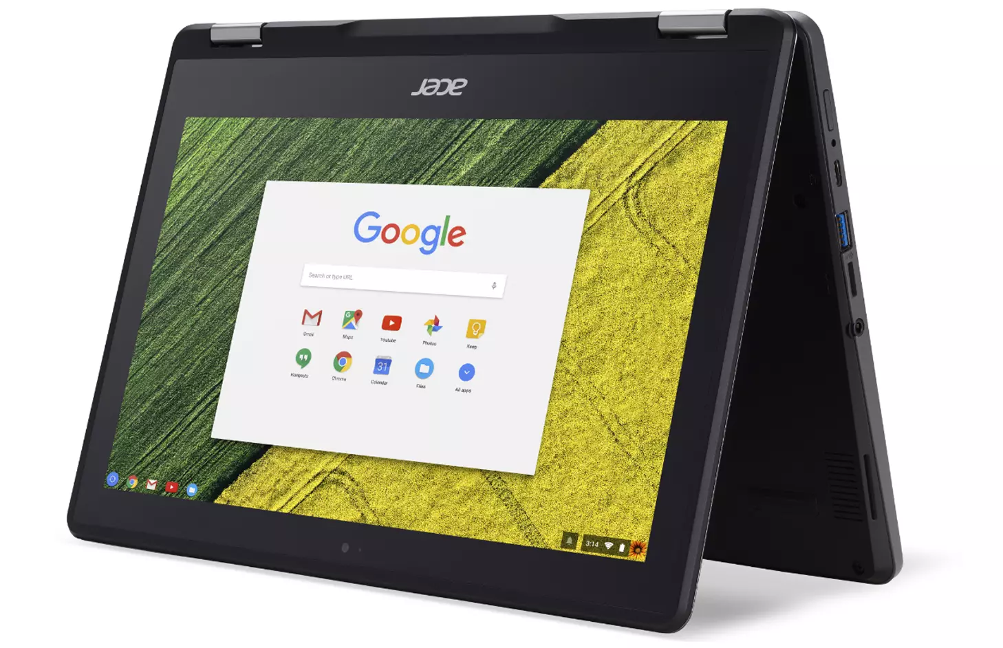 Acer Chromebook érintőceruzával és 360 fokos zsanérral