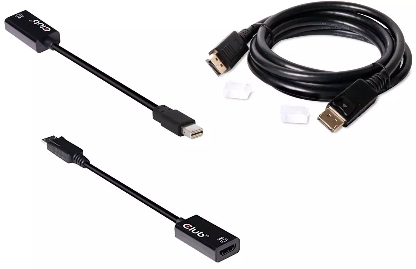 DisplayPort 1.4-es kábelek és átalakítók a Club3D-től