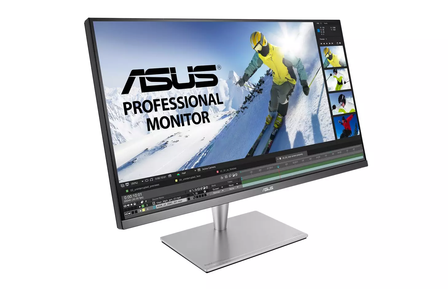 32 hüvelykes ASUS ProArt monitor kiváló színhűséggel