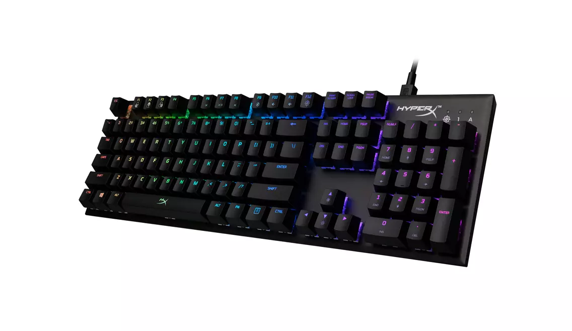 Új gamer billentyűzettel jelentkezik a HyperX