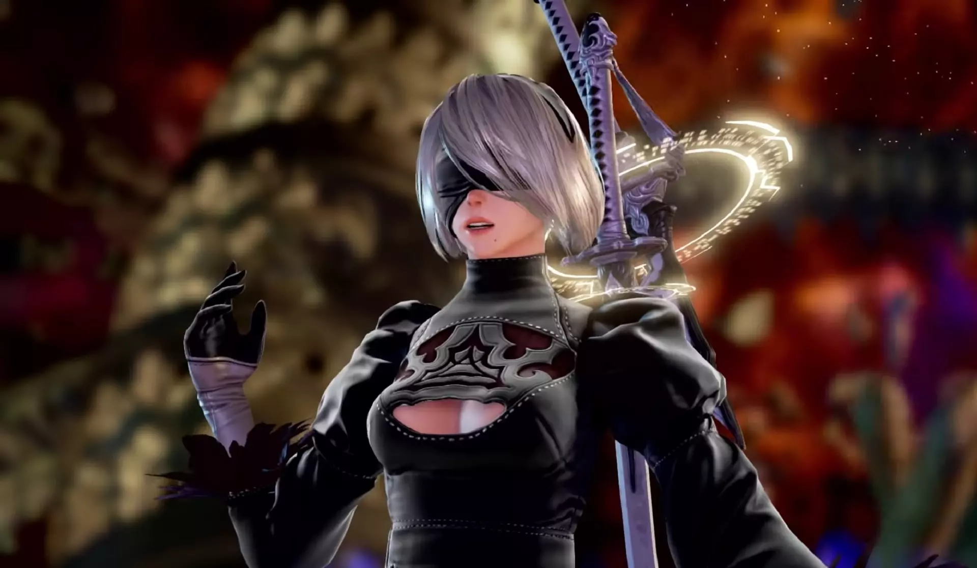 A Nier: Automata 2B-je a Soulcalibur VI-ban