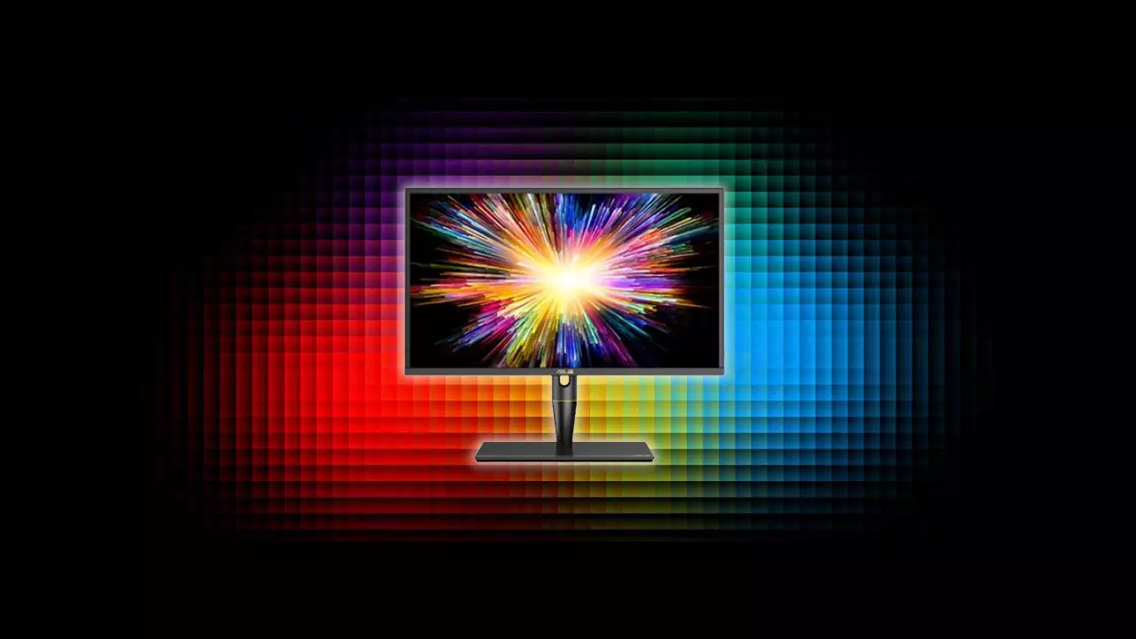 DisplayHDR 1000-es minősítésű ASUS monitor, micro LED háttérvilágítással