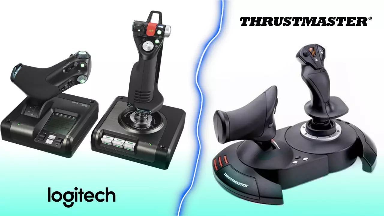 Thrustmaster T-FLIGHT STICK X Joystick PC&PS3 Plug&Play Boutons