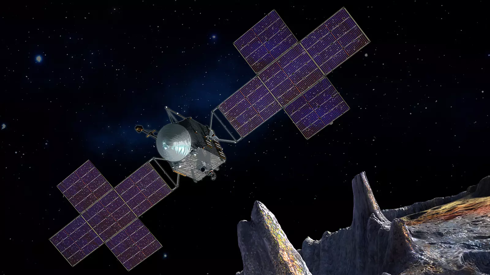 A NASA szondát küld egy fémből álló aszteroidára