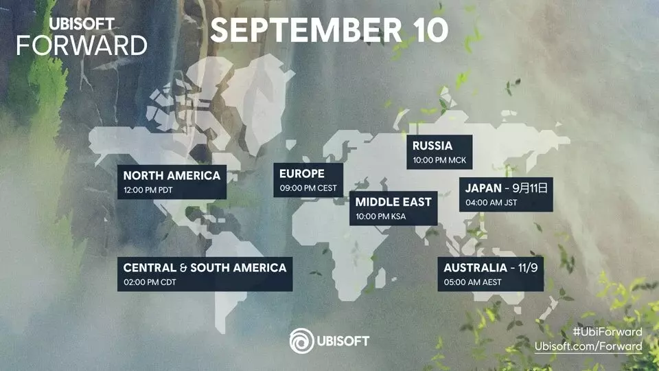 Szeptember 10-én jön a következő Ubisoft Forward