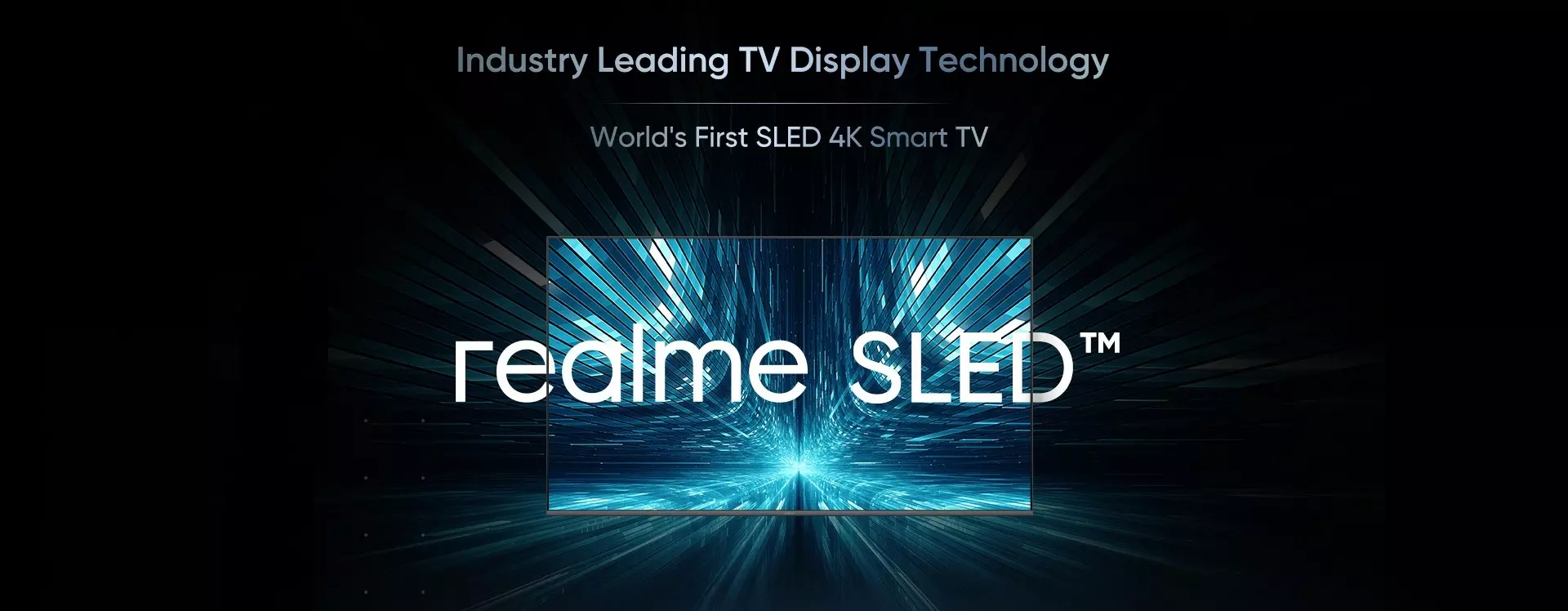Érdekesnek tűnő, SLED technológiás tévén dolgozik a Realme