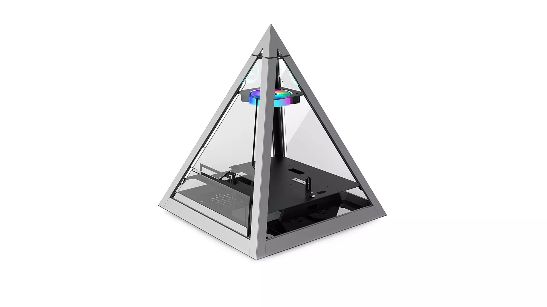 AZZA Pyramid Mini 806 – Mini-ITX üvegpiramis, avagy mindent a szemnek