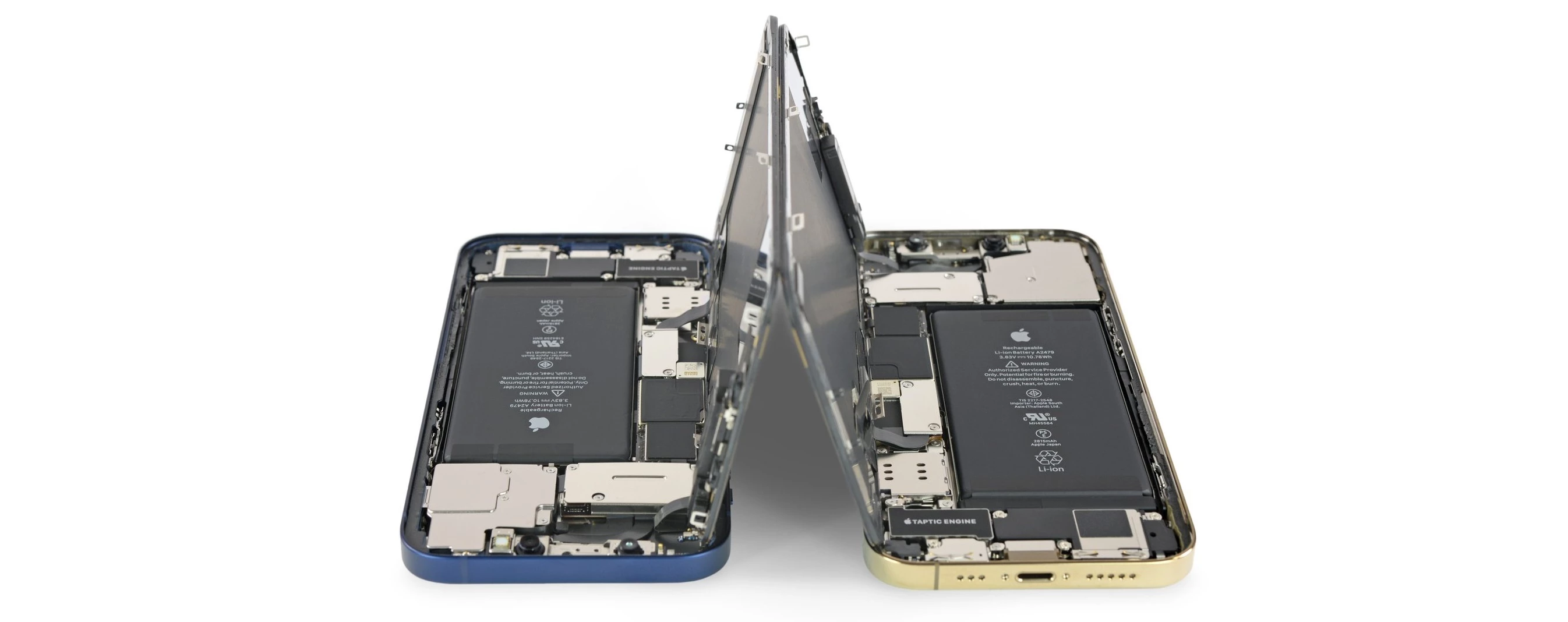Szinte teljesen egyforma belül az iPhone 12 és a 12 Pro