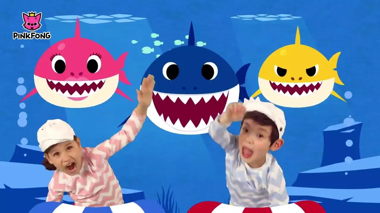 A bébi cápa tánca a YouTube új csúcstartója