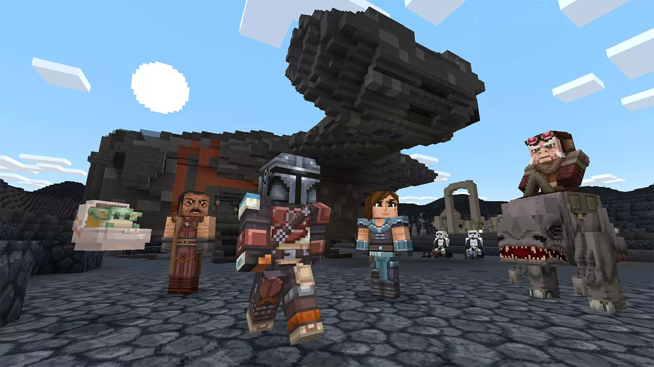 Bébi Yodával frissül a Minecraft