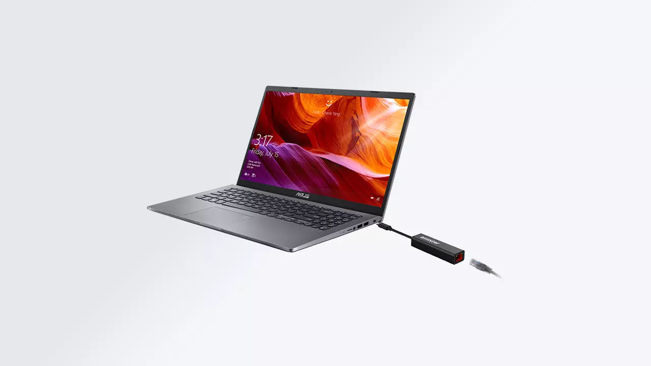 USB portra illeszkedő második generációs 2,5 GbE adapter az ASUSTOR műhelyéből