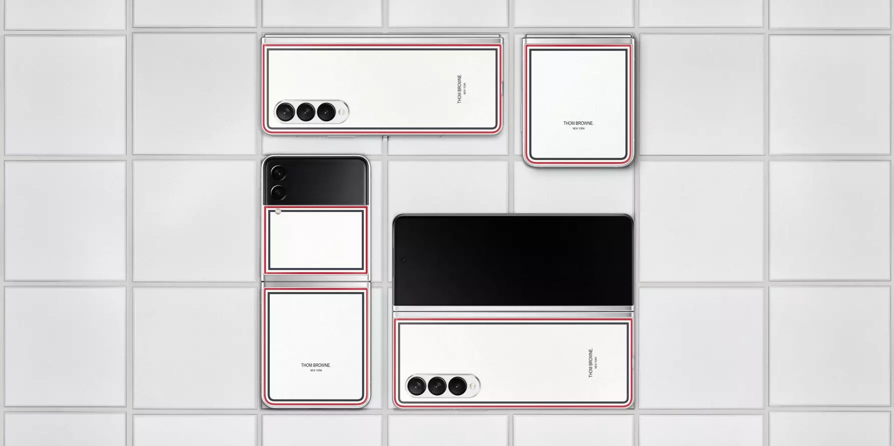 Teljes Thom Browne szériával állt elő a Samsung az új termékeiből