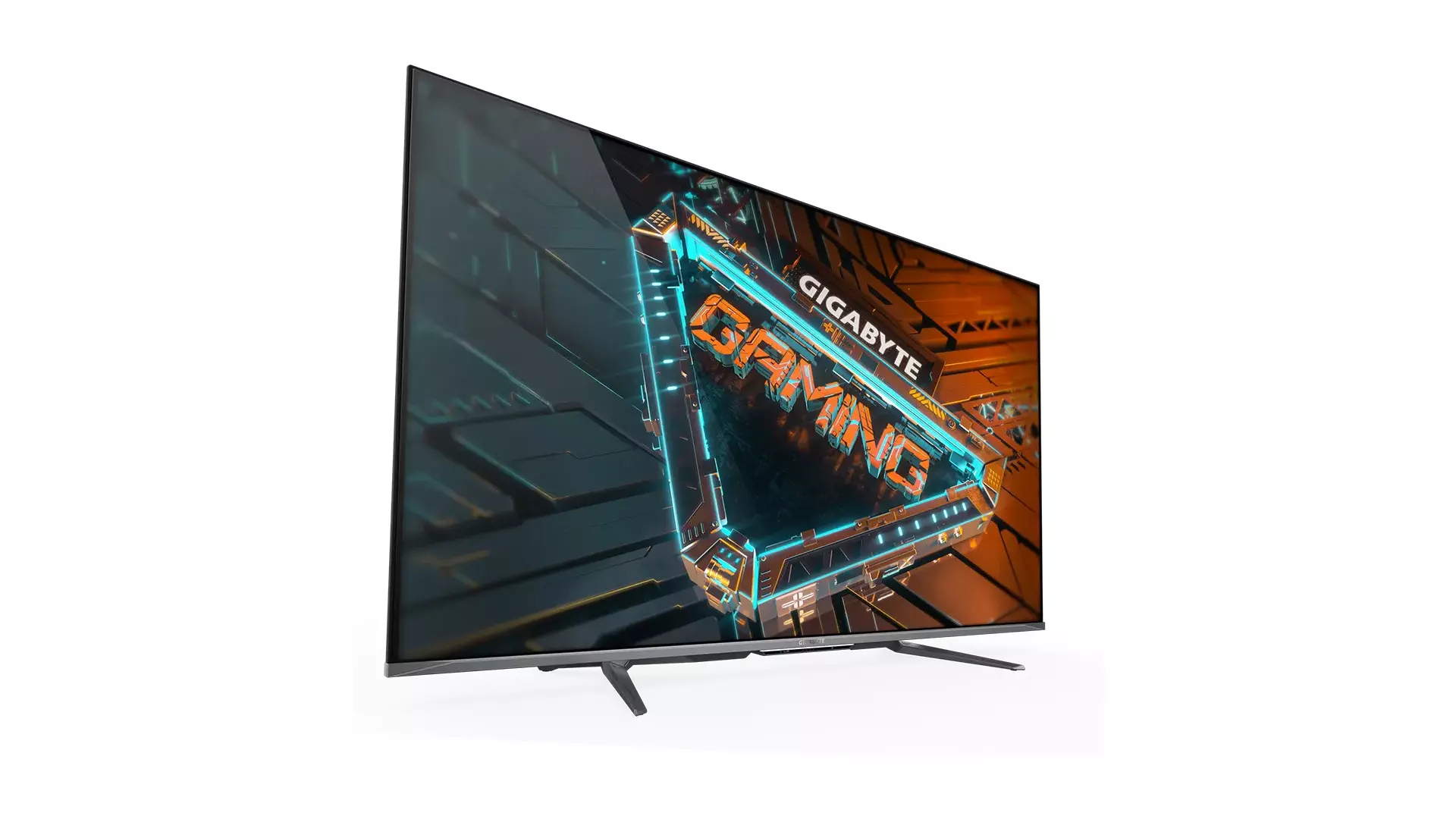 Hatalmas gamer monitort készített a Gigabyte – még Android TV funkciót is kapott