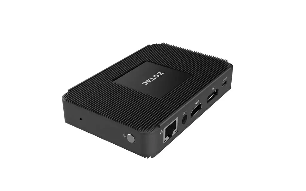 Pénztárca méretű Zotac PC érkezik, két darab 4K-s videó kimenettel felvértezve
