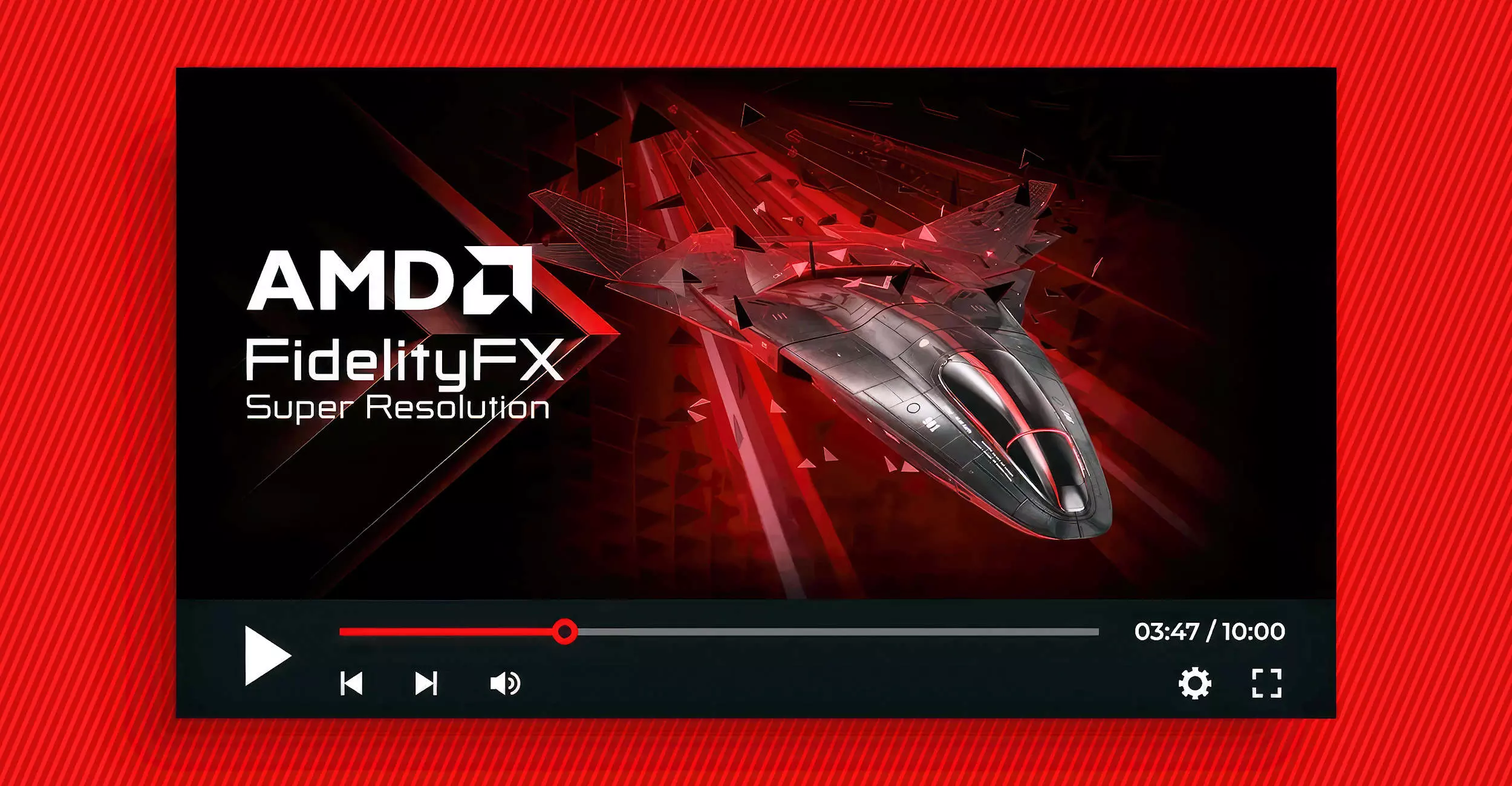 Az AMD FidelityFX Super Resolution Funkciója A YouTube Videókhoz és A ...