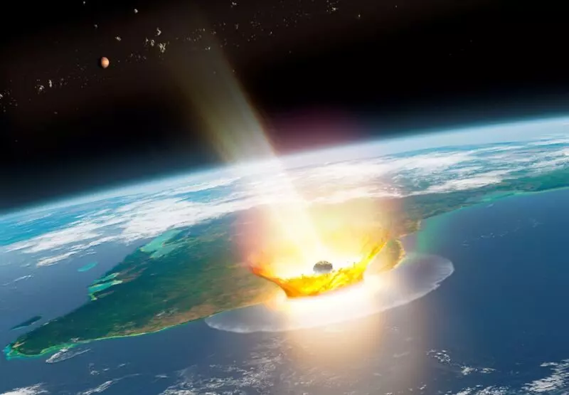 The asteroid that killed the dinosaurs may have formed in the outer parts of the solar system.