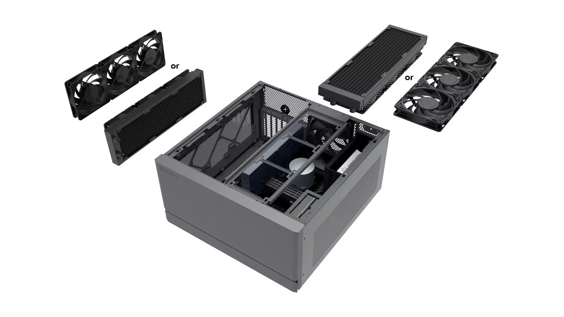 A HTPC építőket veszi célba a SilverStone új, kifejezetten jól bővíthető számítógépháza – Gamer PC alapja is lehet
