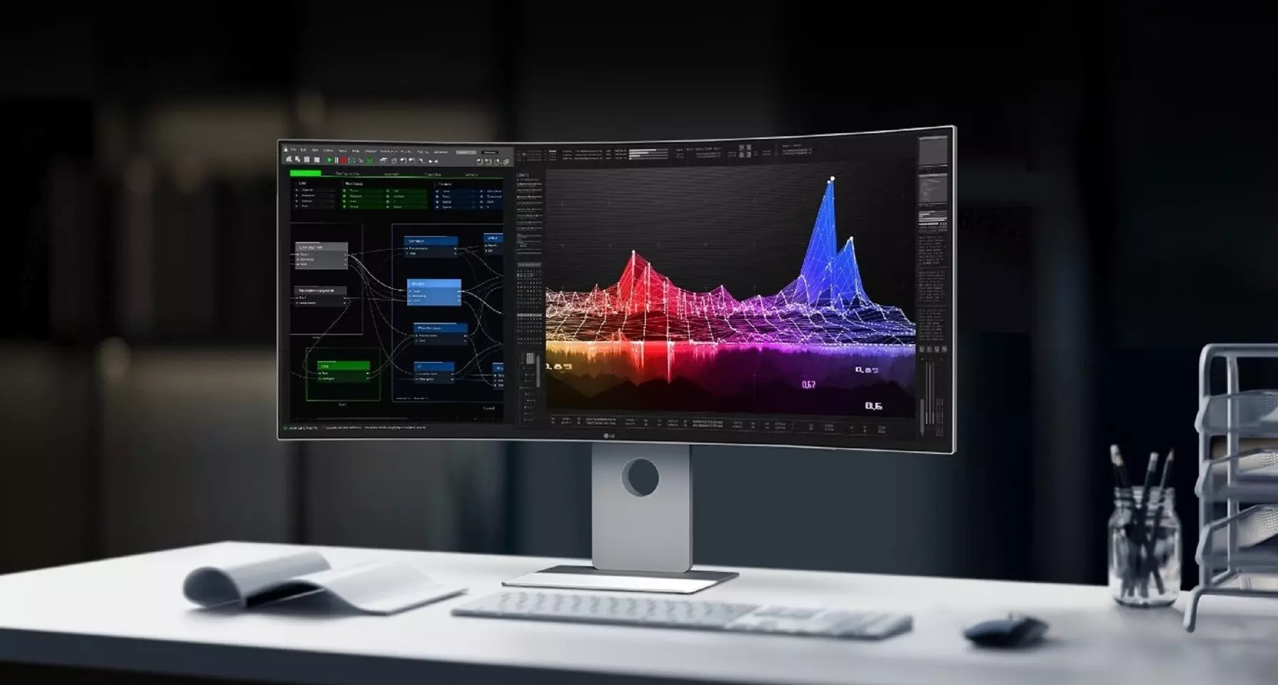 Az LG világelső monitorral rukkolt elő, ami 5120 x 2160 pixeles felbontása mellett elsőként használ Thunderbolt 5-ös portot
