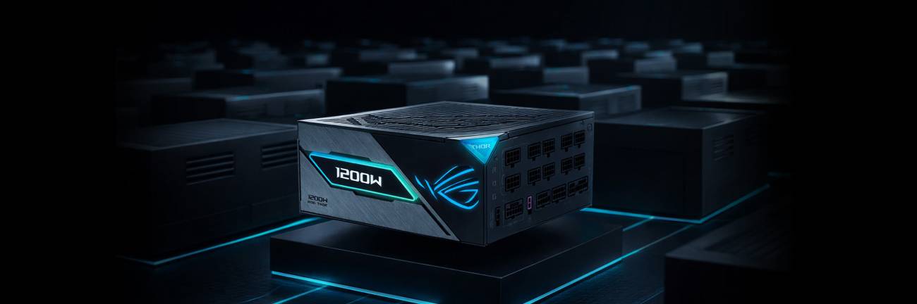 ROG Thor III 1200W Platinum más gyártók tápegységei között