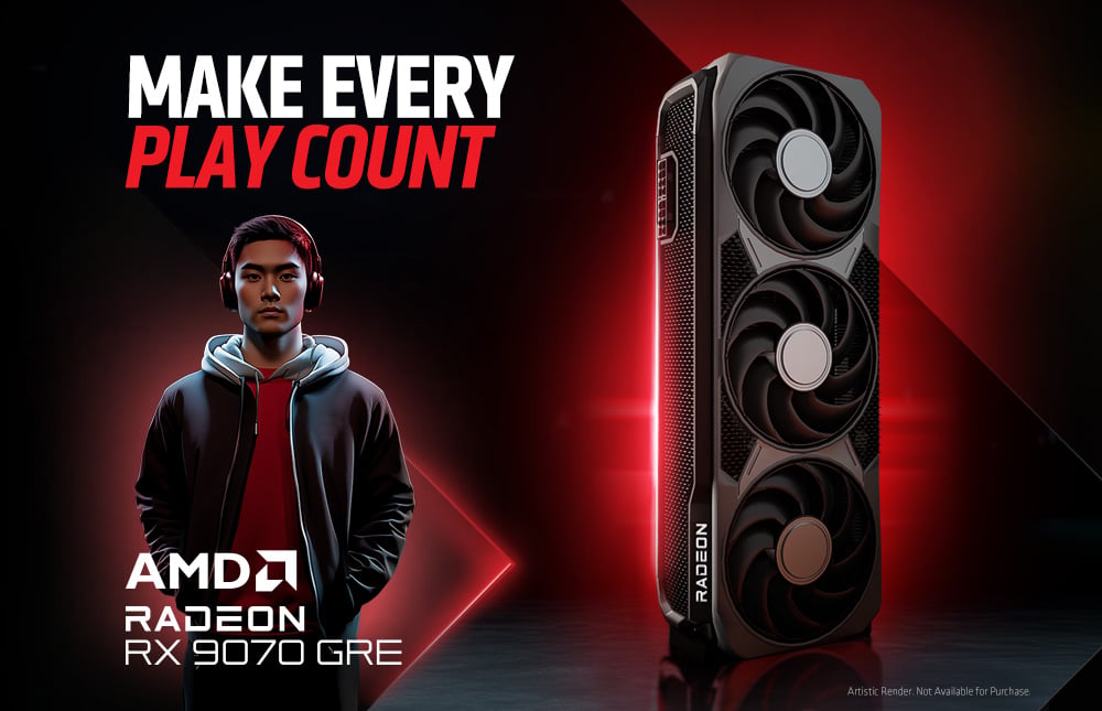 AMD Radeon™ RX 9070 GRE Mobile
