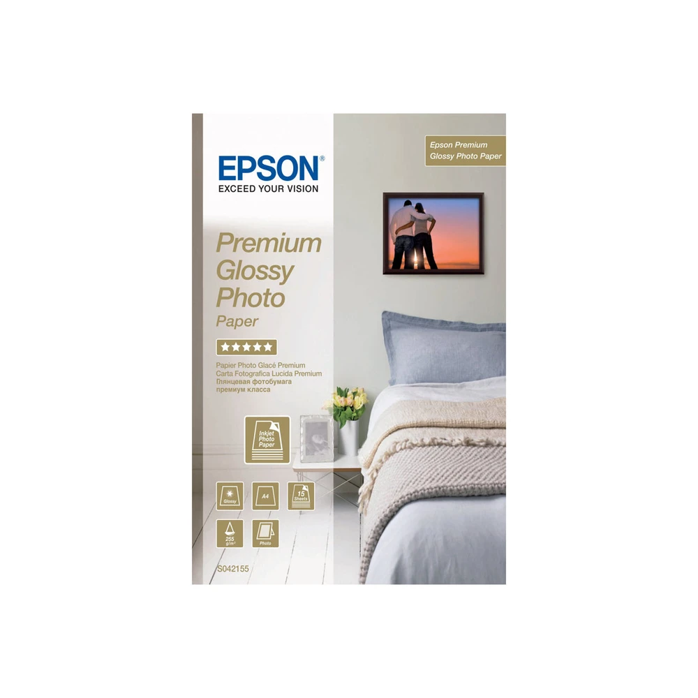 EPSON S042155 Svijetao fotopapir A4 (15 lap)