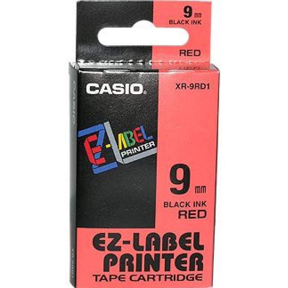 CASIO 9mm x 8m ribbon yellow-black