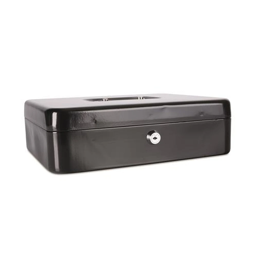 DONAU cash boxes 12" black 300X240X90mm