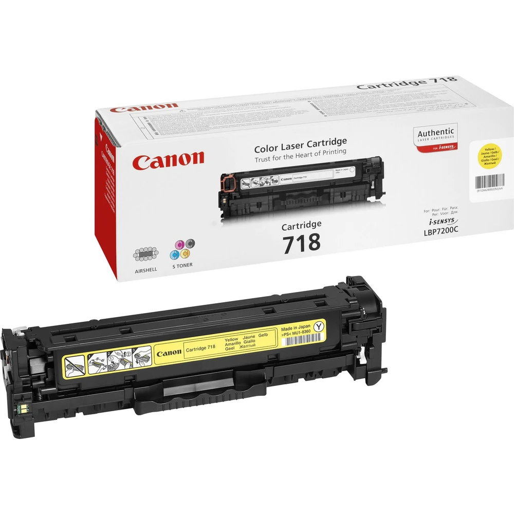 CANON CRG-718Y ORIGINAL