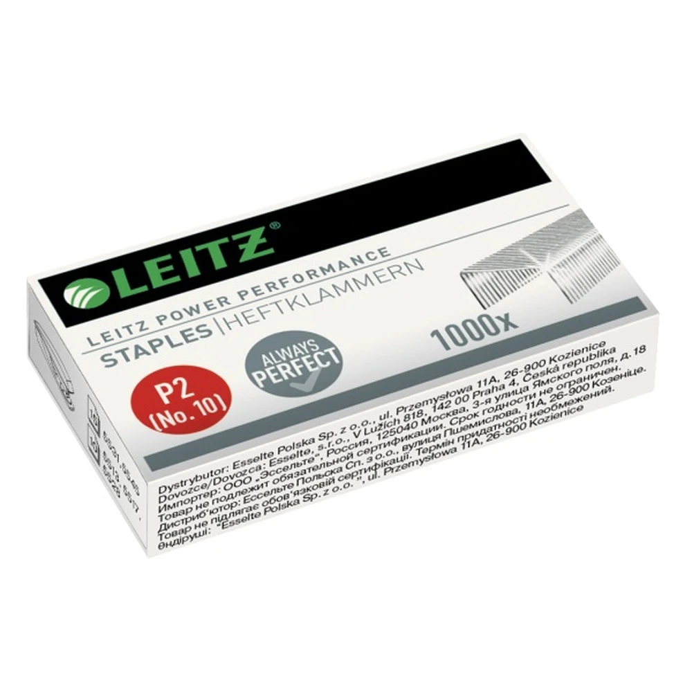 LEITZ No 10 type staple 1000db/doboz