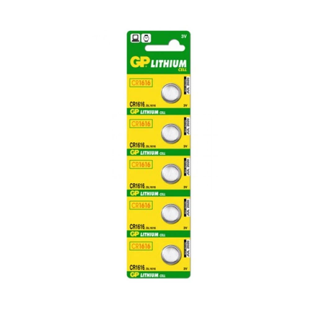 GP CR1616 Lithium cell battery (CR) 5pcs